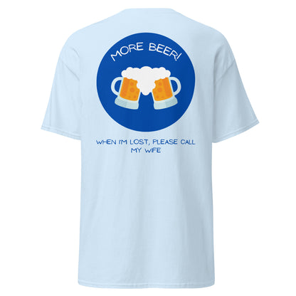 Classic t-shirt - More beer - Velvet Dreams