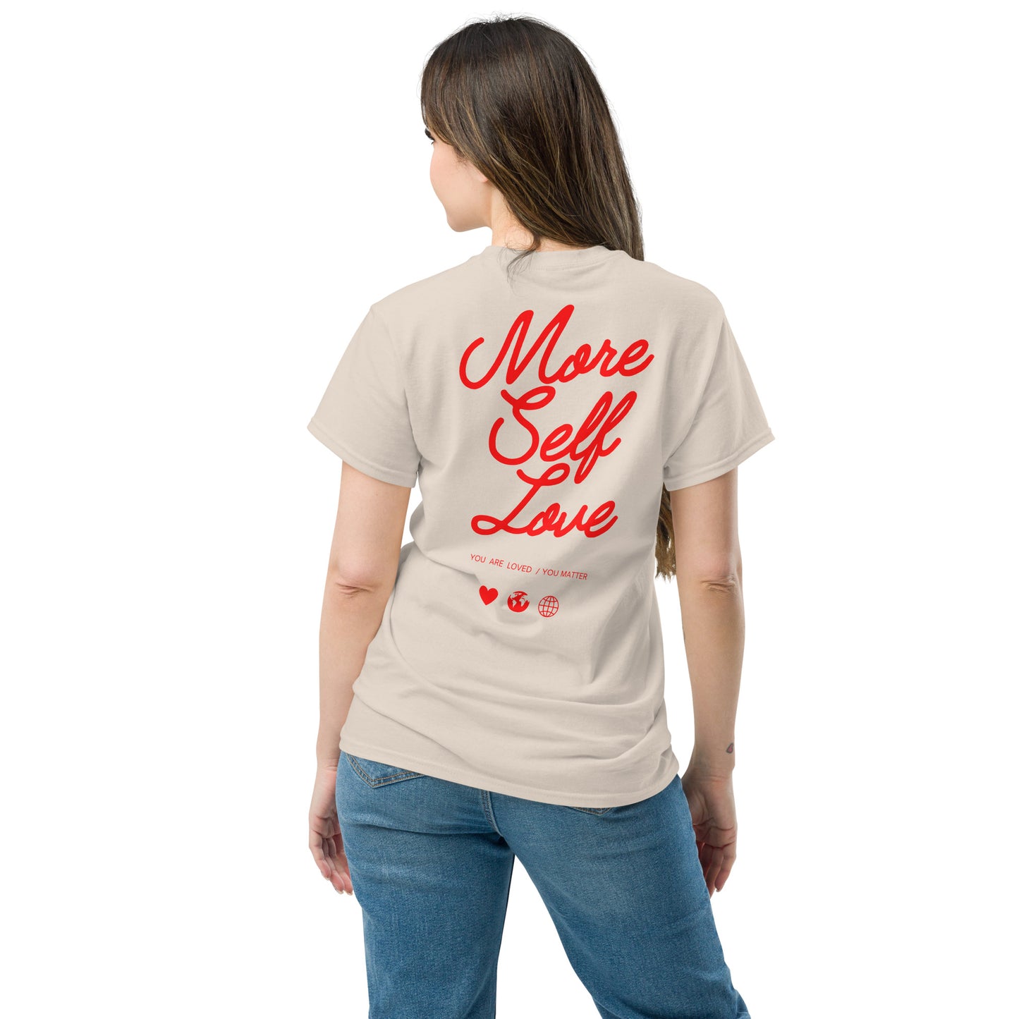 Classic t-shirt - More self love