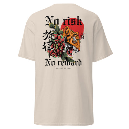 Classic t-shirt - No risk, no reward - Velvet Dreams