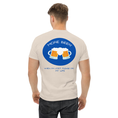 Classic t-shirt - More beer - Velvet Dreams