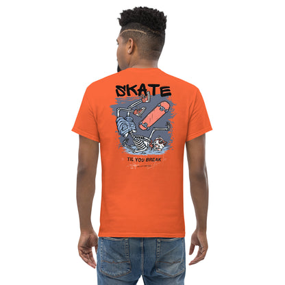 Classic t-shirt - Skate until you break - Velvet Dreams