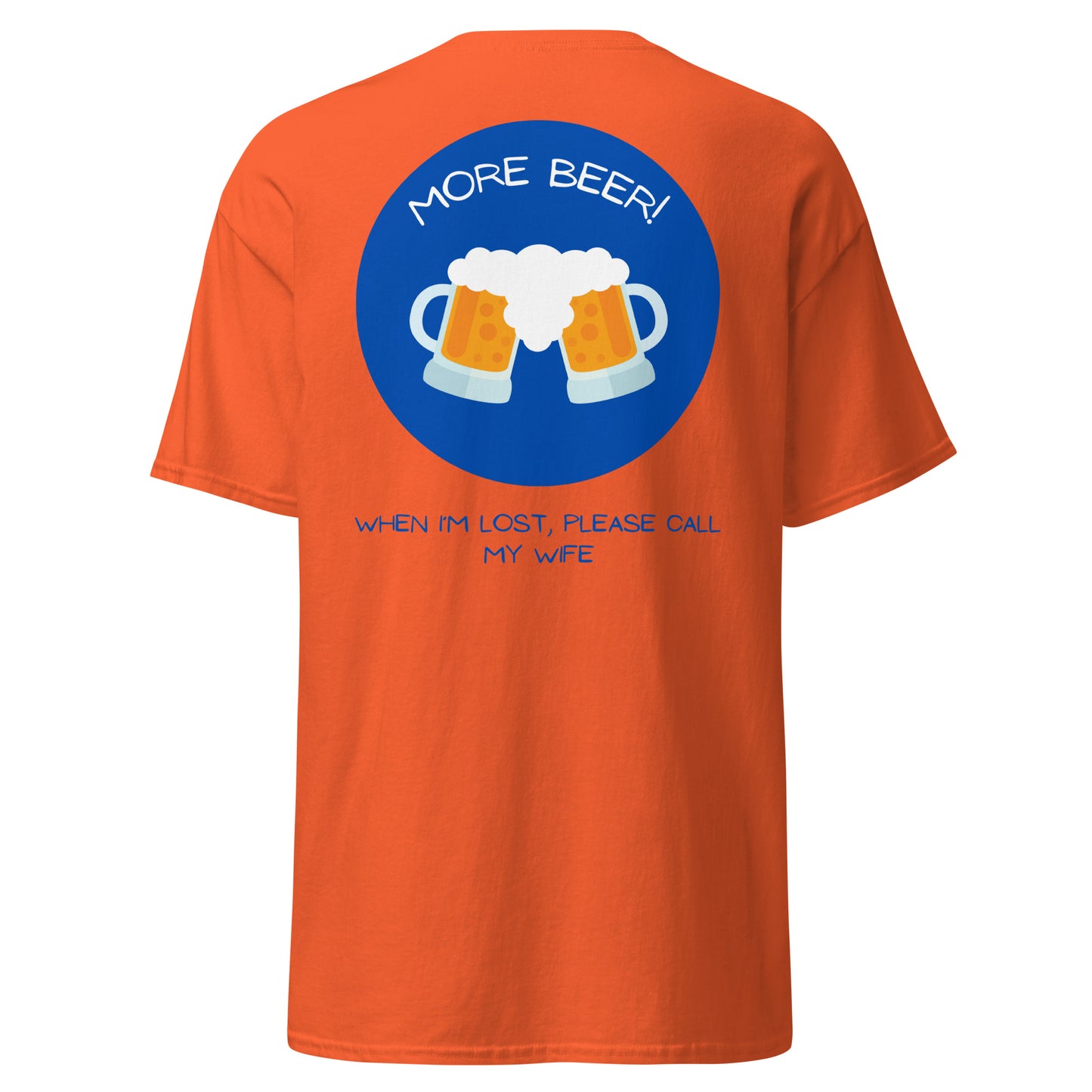 Classic t-shirt - More beer - Velvet Dreams