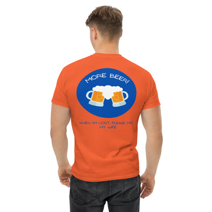 Classic t-shirt - More beer - Velvet Dreams