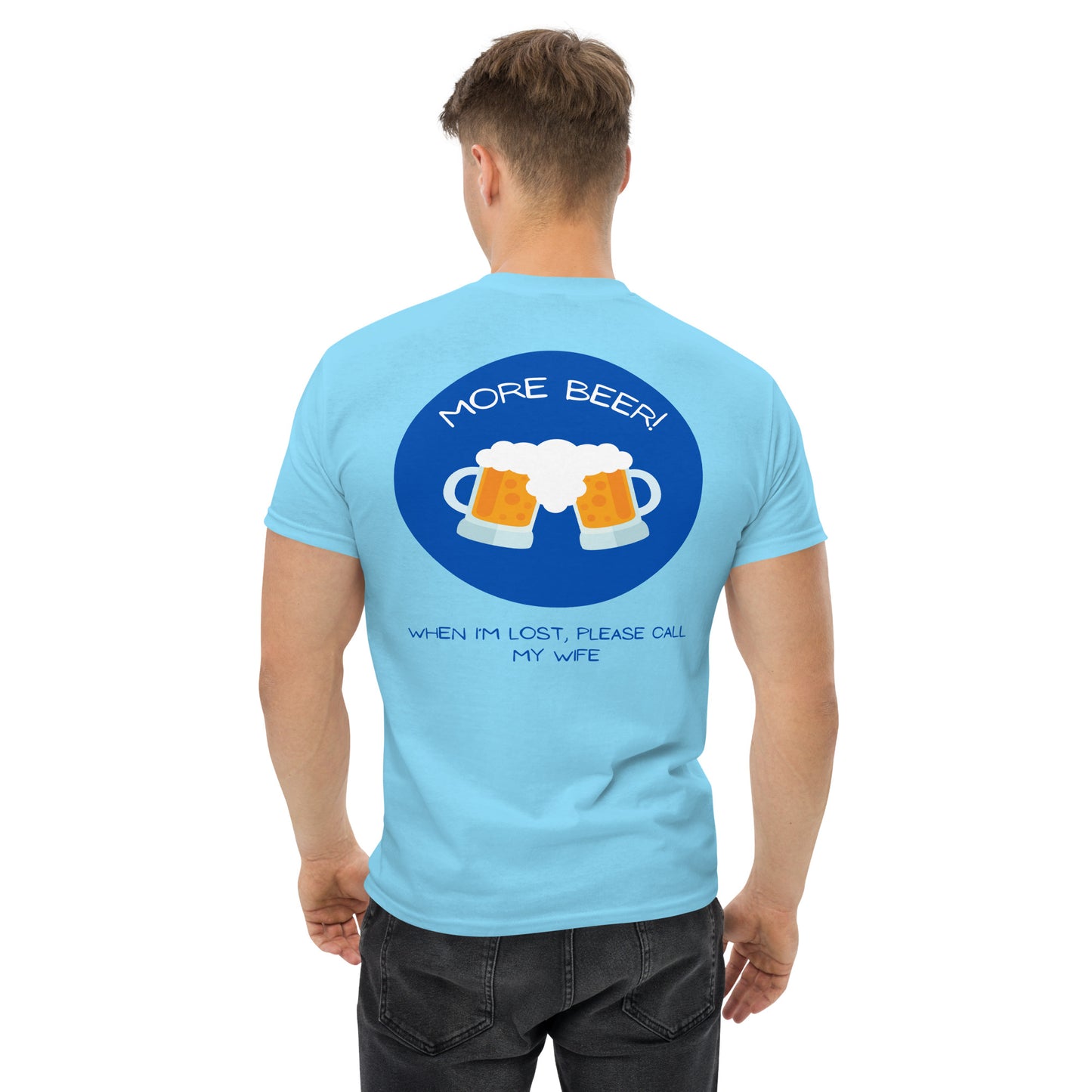 Classic t-shirt - More beer - Velvet Dreams