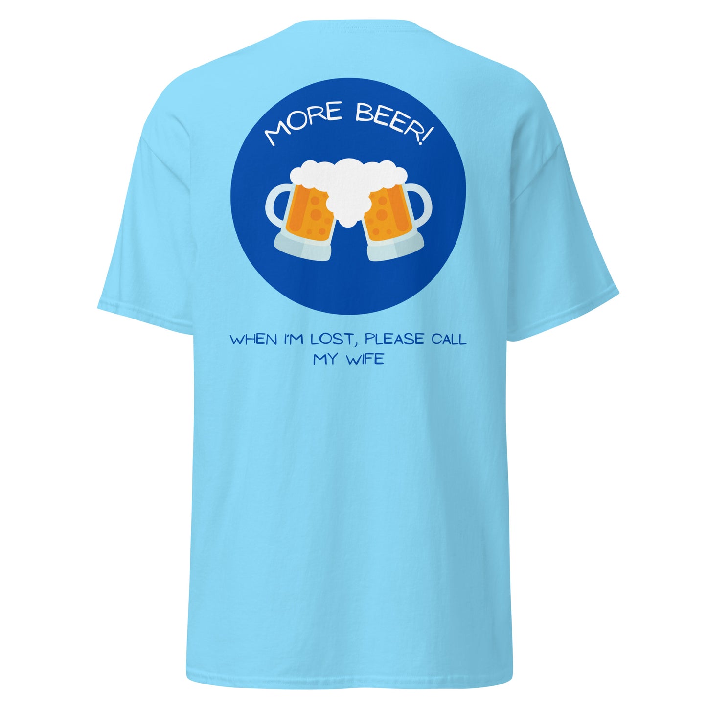 Classic t-shirt - More beer - Velvet Dreams