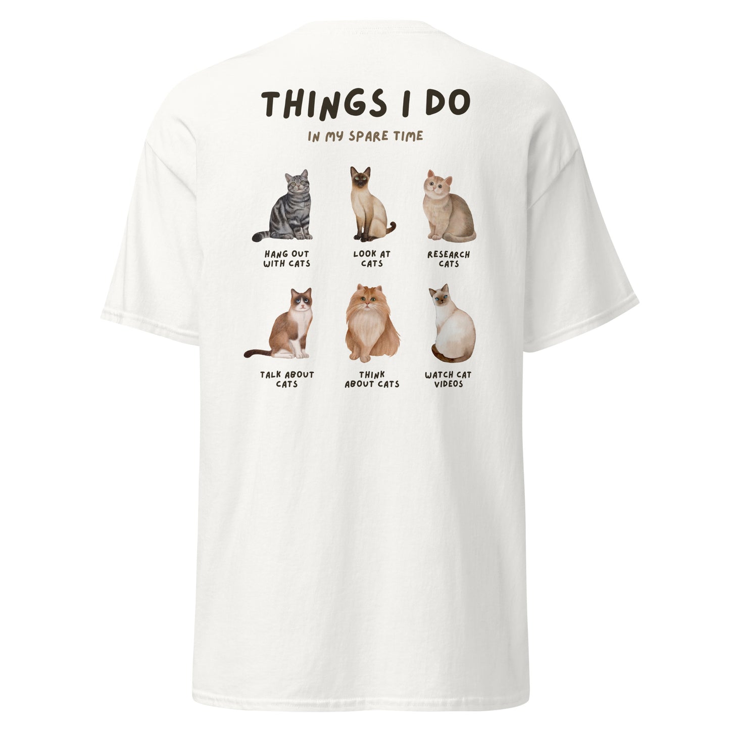 Classic t-shirt - Things I do