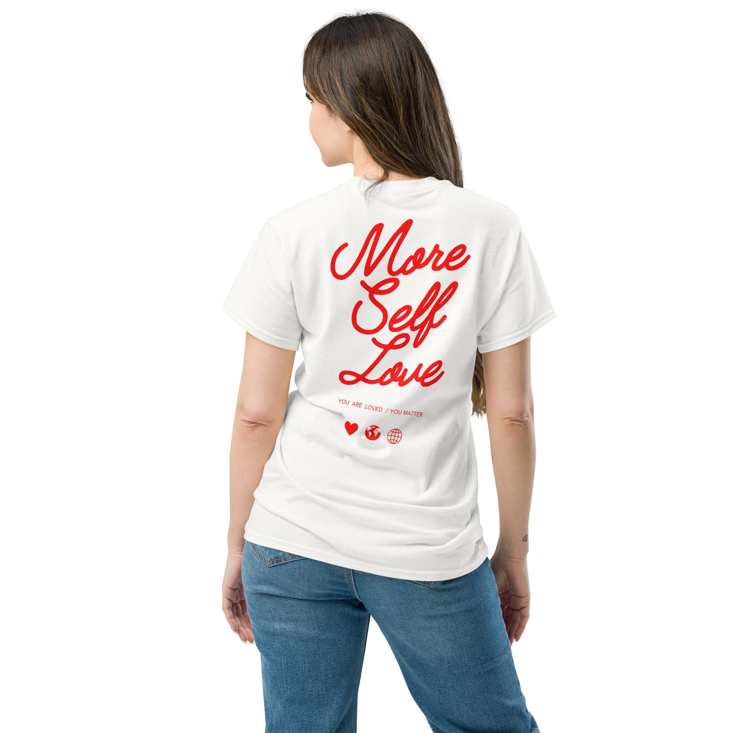 Classic t-shirt - More self love - Velvet Dreams