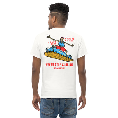 Classic t-shirt - Never stop surfing