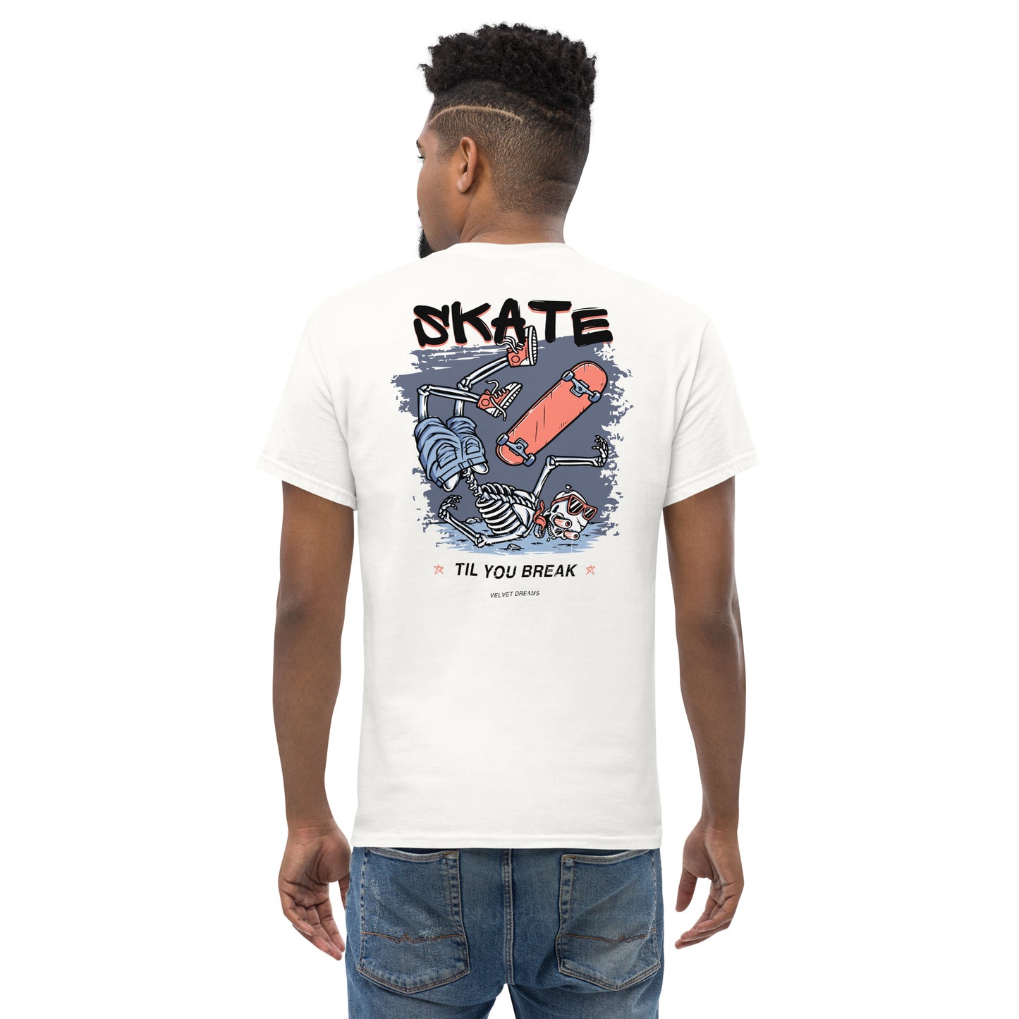 Classic t-shirt - Skate until you break