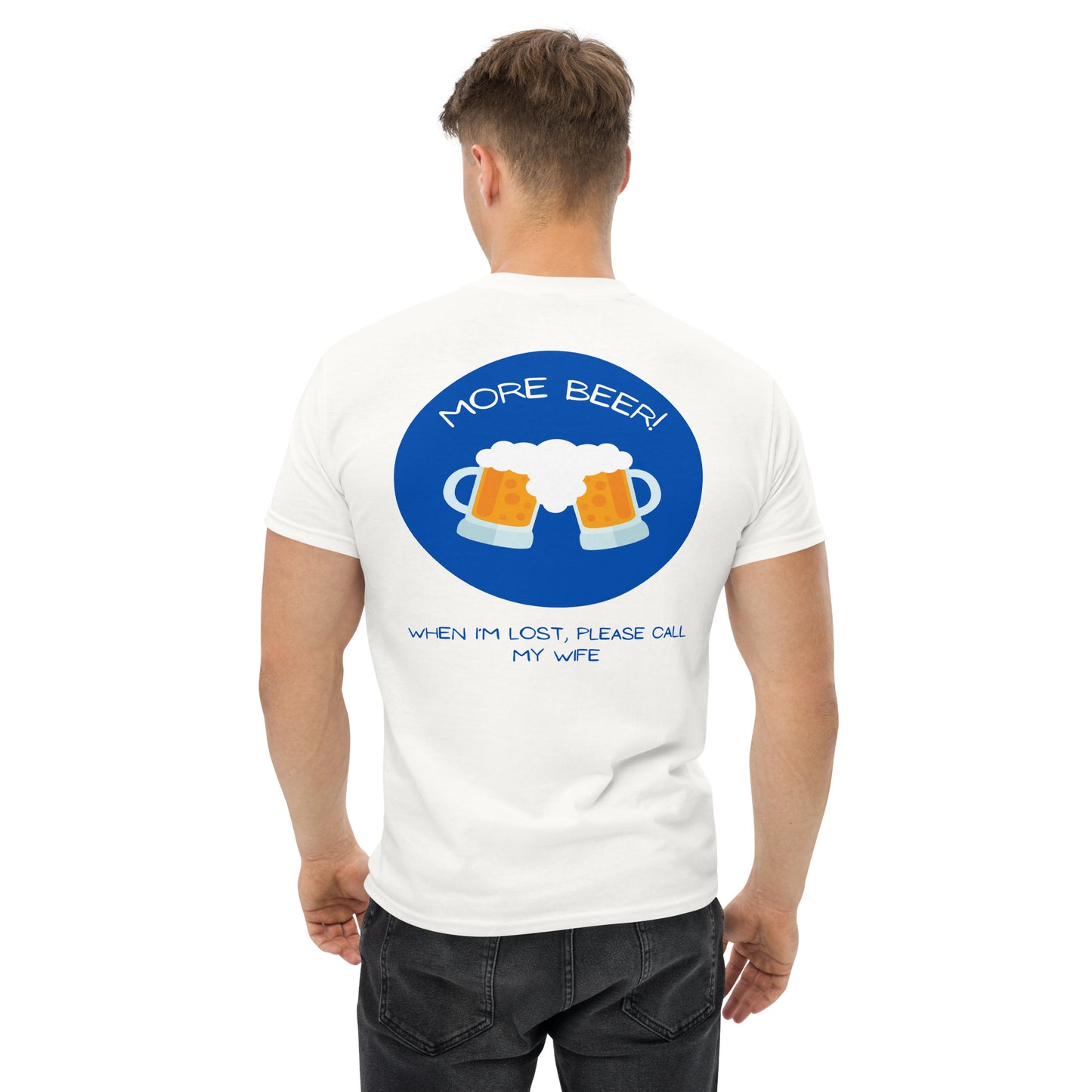 Classic t-shirt - More beer