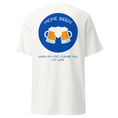 Classic t-shirt - More beer