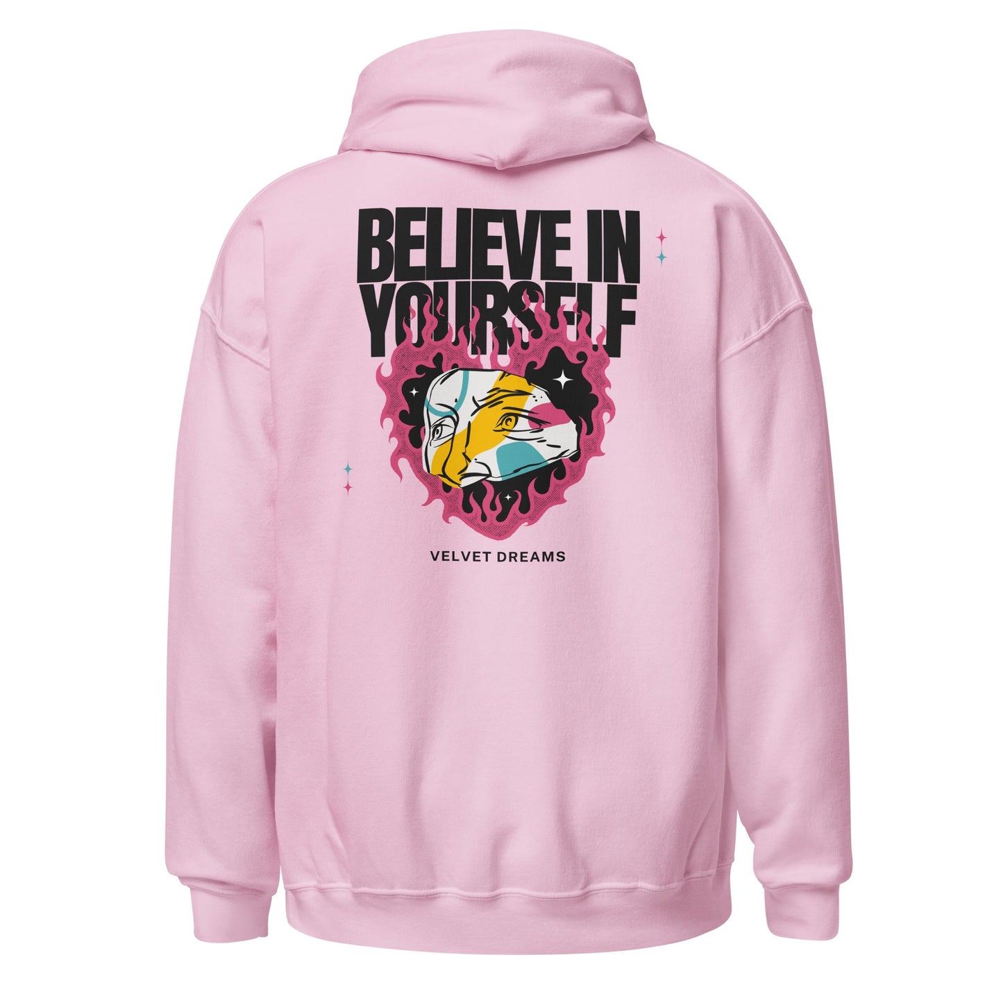 Hoodie - Belive in yourself - Velvet Dreams