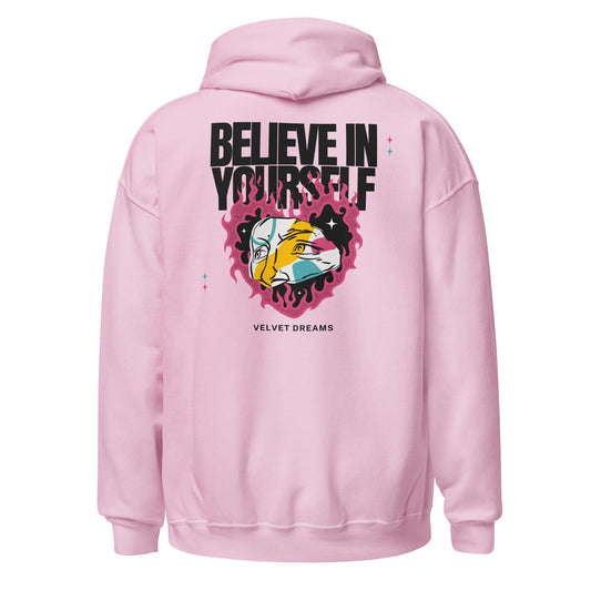 Hoodie - Belive in yourself - Velvet Dreams