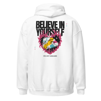 Hoodie - Belive in yourself - Velvet Dreams