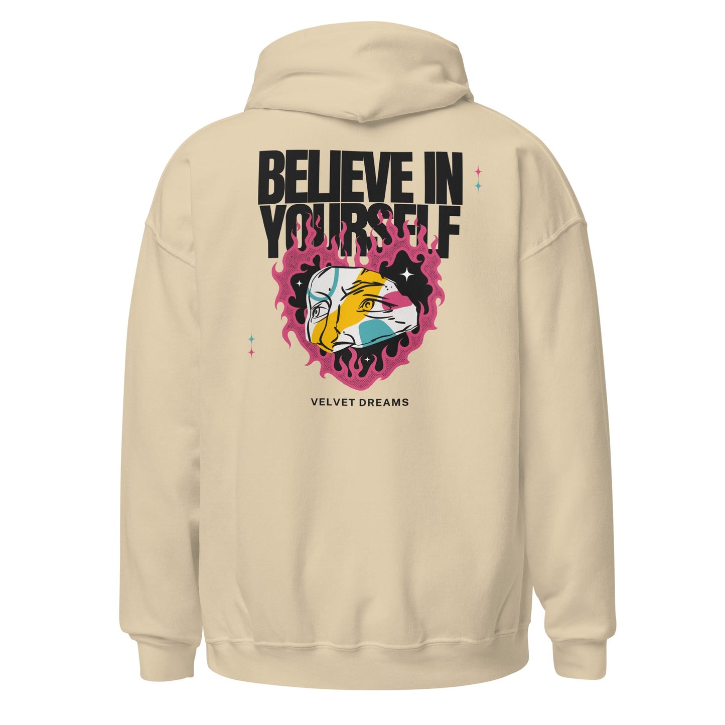 Hoodie - Belive in yourself - Velvet Dreams